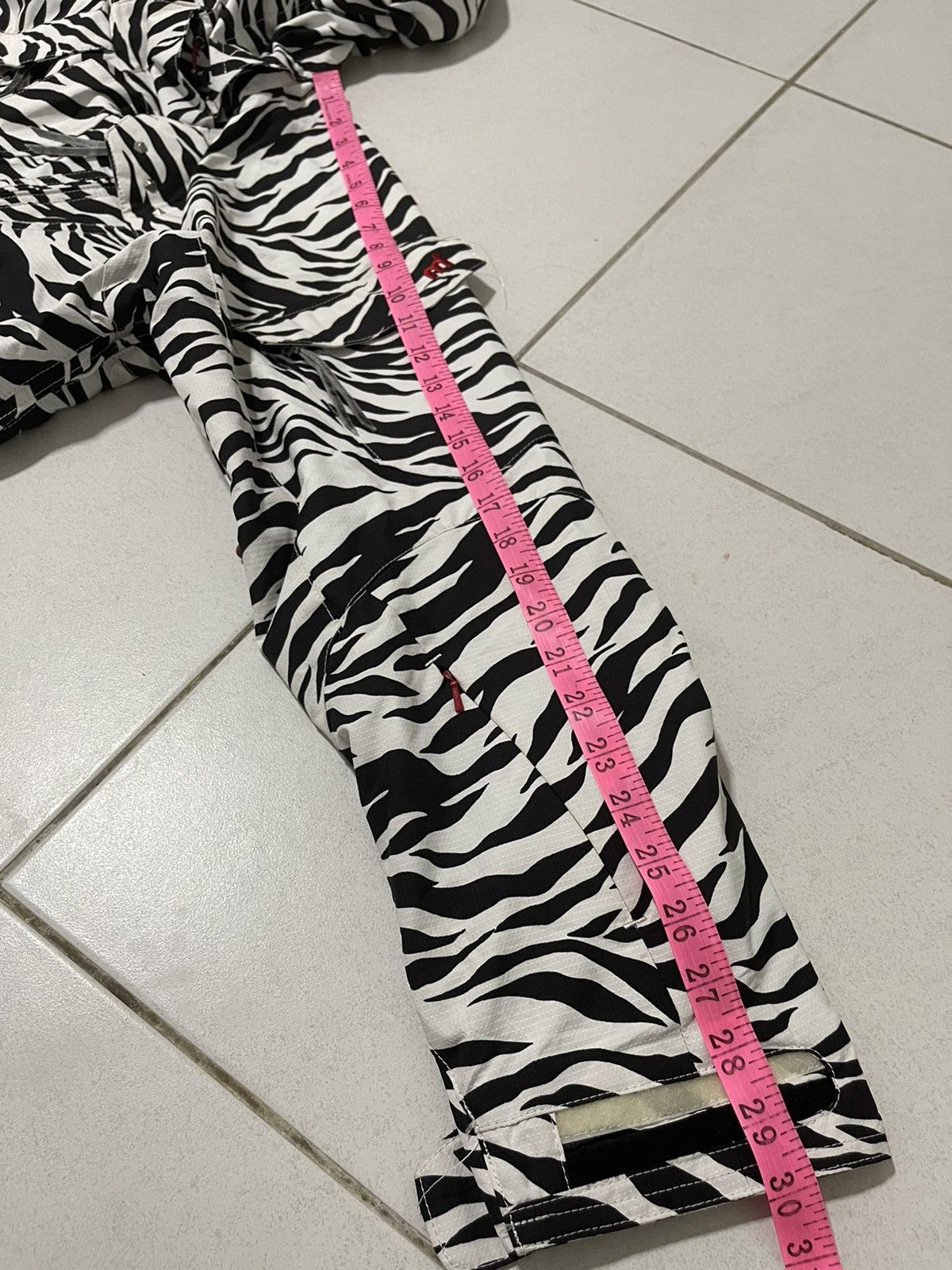 JAPANESE ZEBRA PRINT OVERALL SKI WINTER