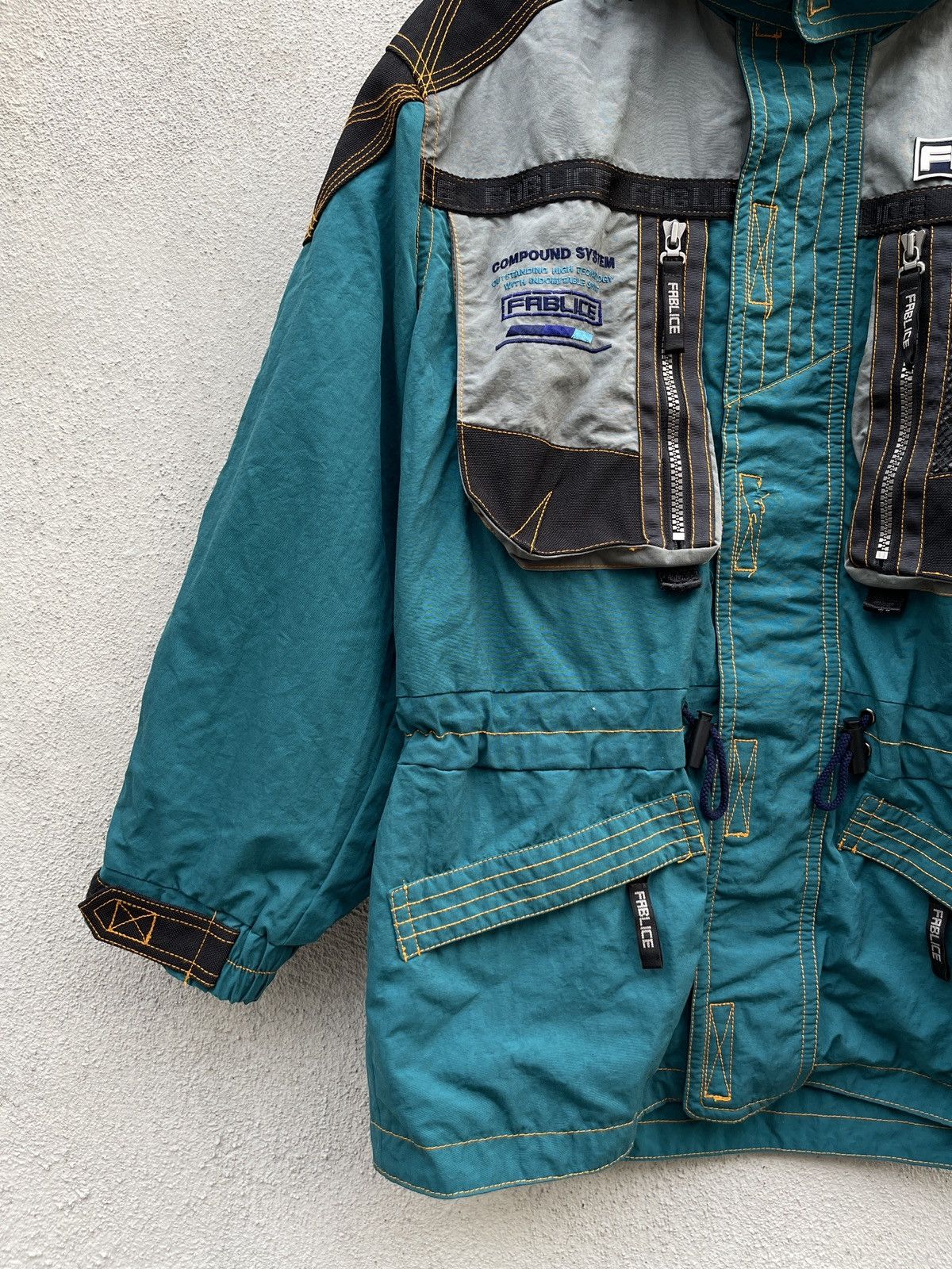 Japanese Brand × Vintage VINTAGE FABLICE SKI RACING SPIRIT JACKET Size US L / EU 52-54 / 3 - 4 Thumbnail