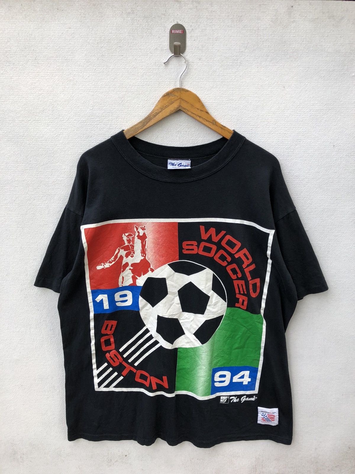Vintage Vintage USA 94 World Cup TShirt Size US L / EU 52-54 / 3 - 1 Thumbnail
