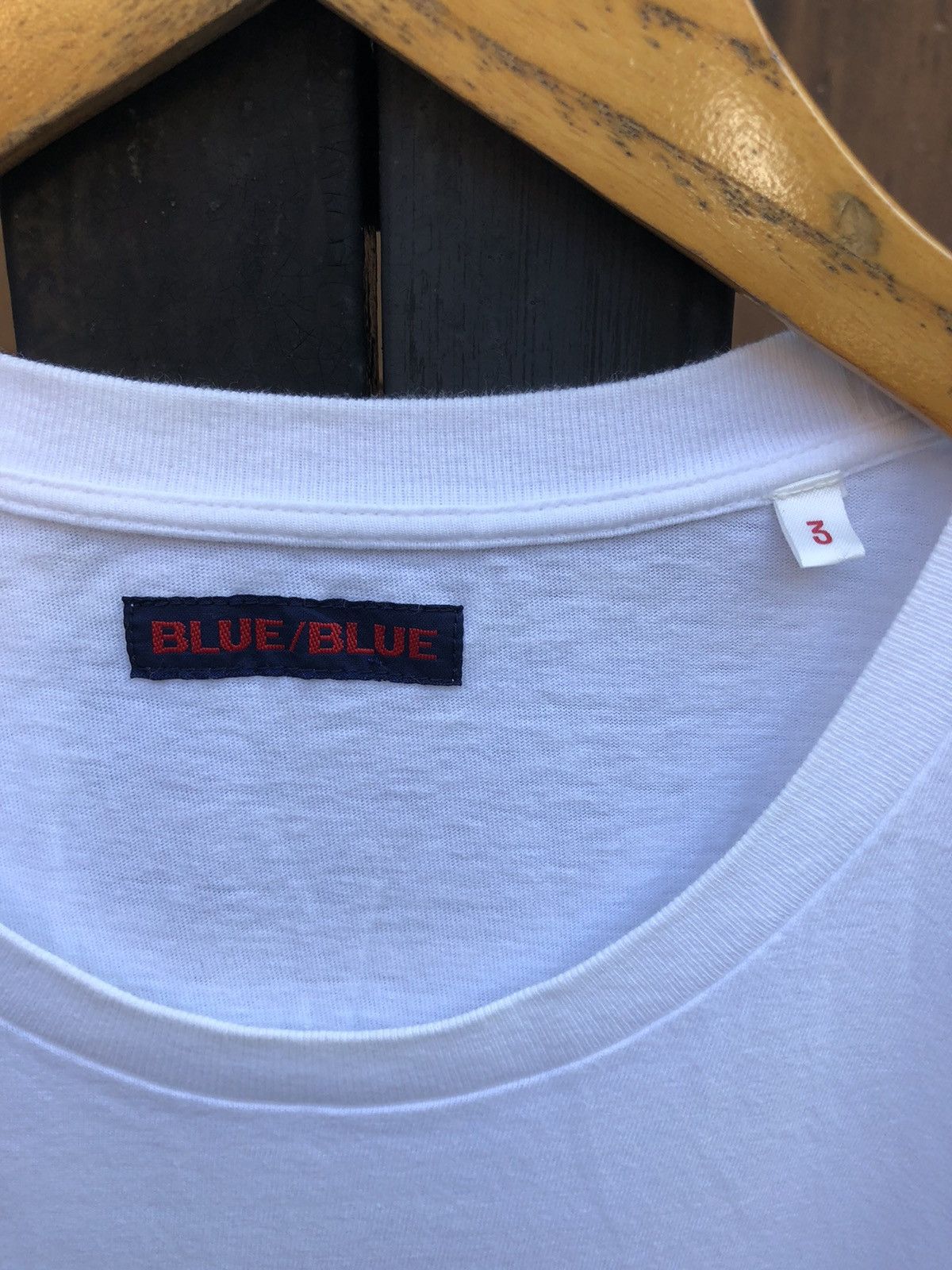 Blue Blue Japan × Japanese Brand Vintage Blue Blue Japan Tee Size US M / EU 48-50 / 2 - 2 Thumbnail