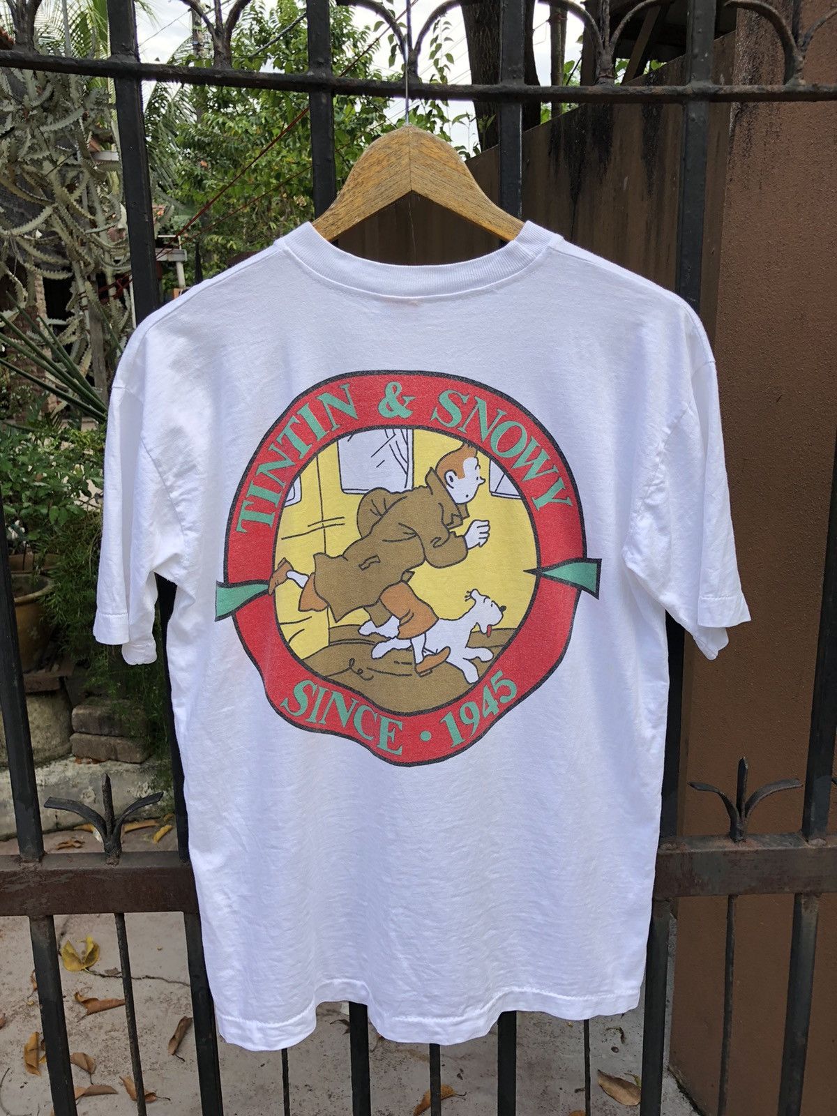 Cartoon Network × Vintage Vintage The Adventure of TINTIN Single Stitch Tee Size US M / EU 48-50 / 2 - 1 Thumbnail