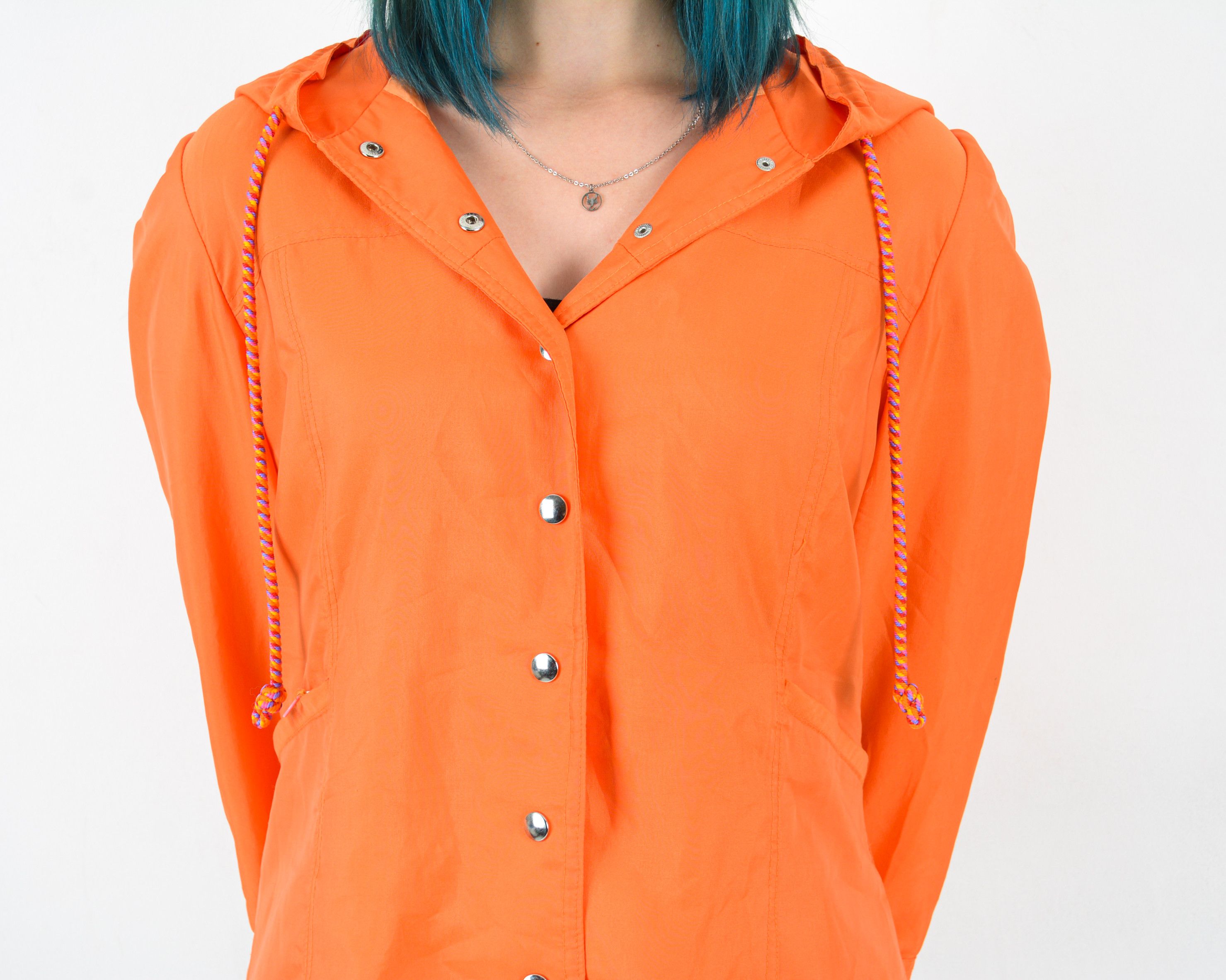 Other × Vintage Windbreaker Light Jacket Windstopper Coat Snap Button Size M / US 6-8 / IT 42-44 - 5 Thumbnail