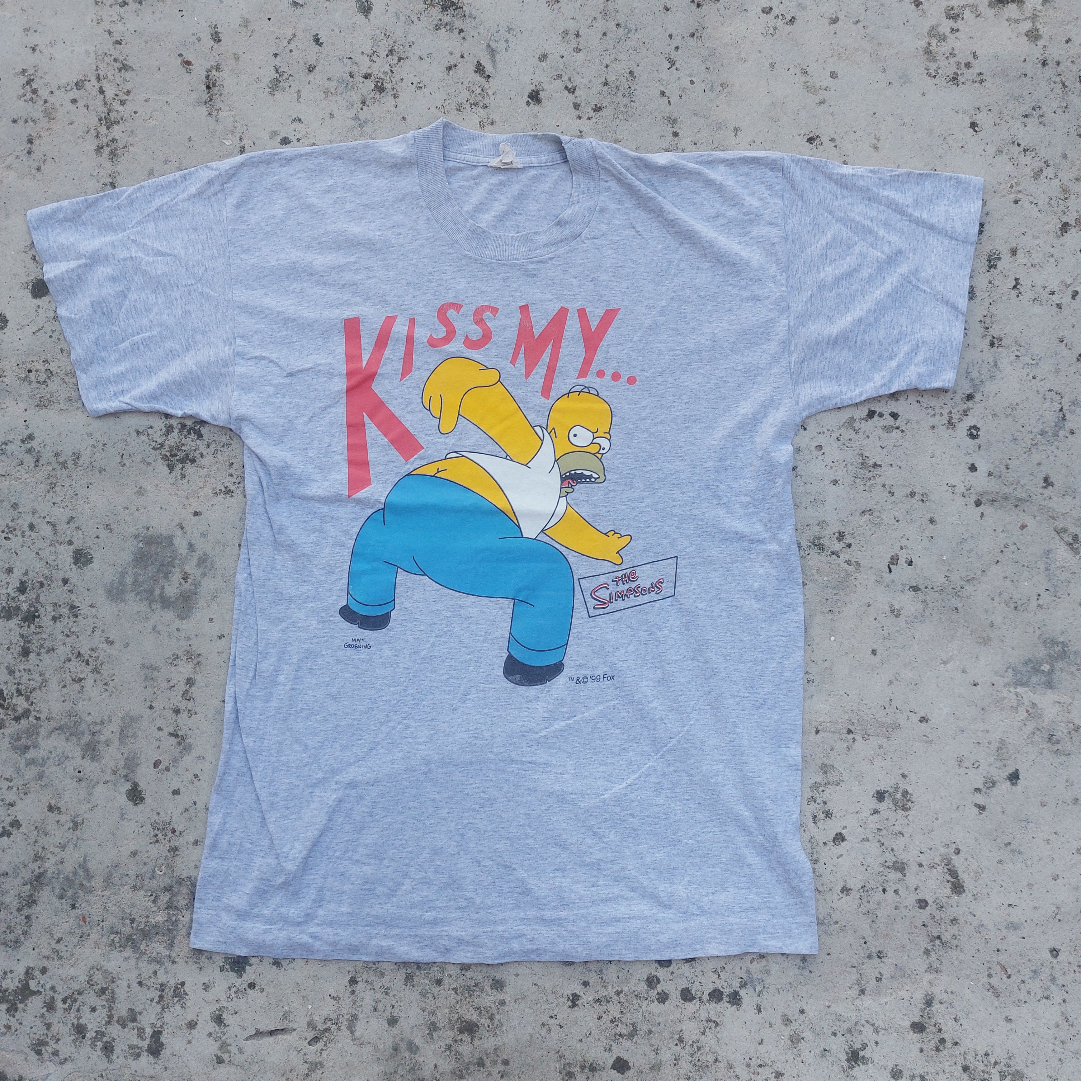 Vintage Vintage 1999 simpsons tshirt | Grailed