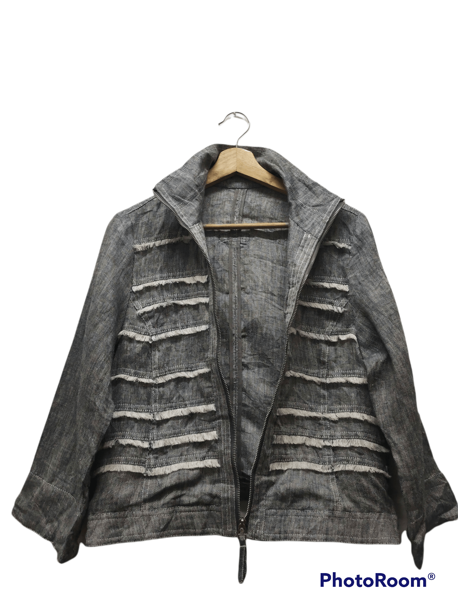 Other Milan denim jacket zip stripedm patchwork like kapital Size US M / EU 48-50 / 2 - 2 Thumbnail