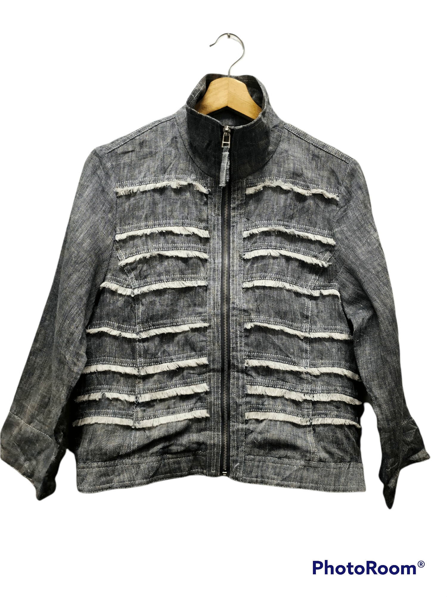 Other Milan denim jacket zip stripedm patchwork like kapital Size US M / EU 48-50 / 2 - 1 Thumbnail