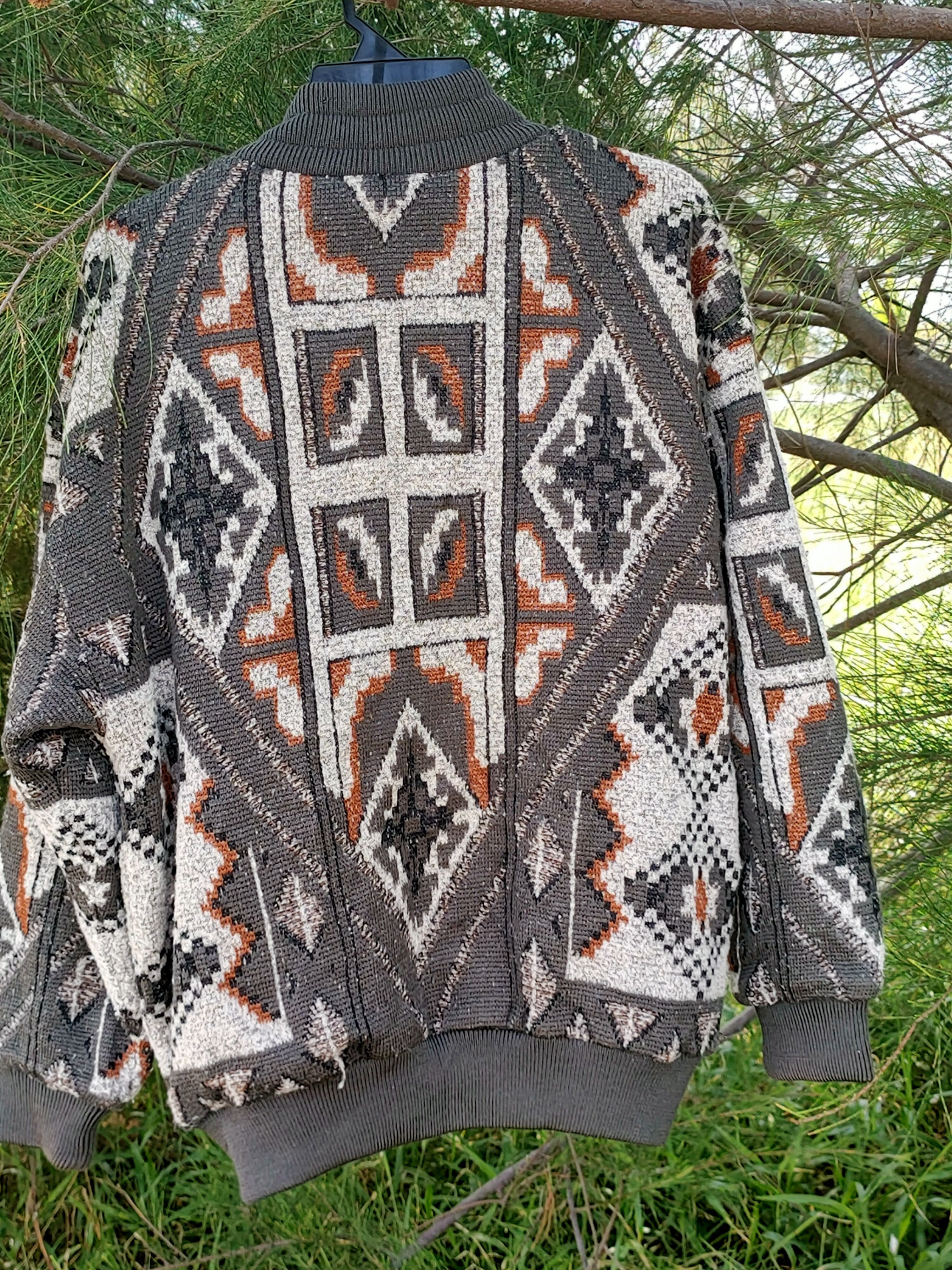 Vintage Modigliani uomo coordwear sweater knitwear vintage Size US L / EU 52-54 / 3 - 2 Thumbnail