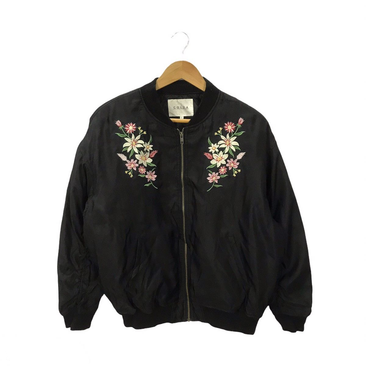 Japanese Brand SALE⚡️COLZA BOMBER embroidery flower design Jacket Size US L / EU 52-54 / 3 - 1 Thumbnail