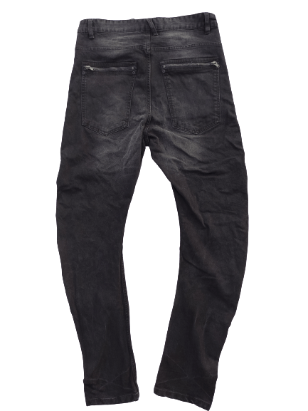 Tornado Mart Jeans super black if six was nine Size US 31 - 4 Thumbnail