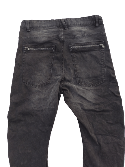 Tornado Mart Jeans super black if six was nine Size US 31 - 5 Thumbnail