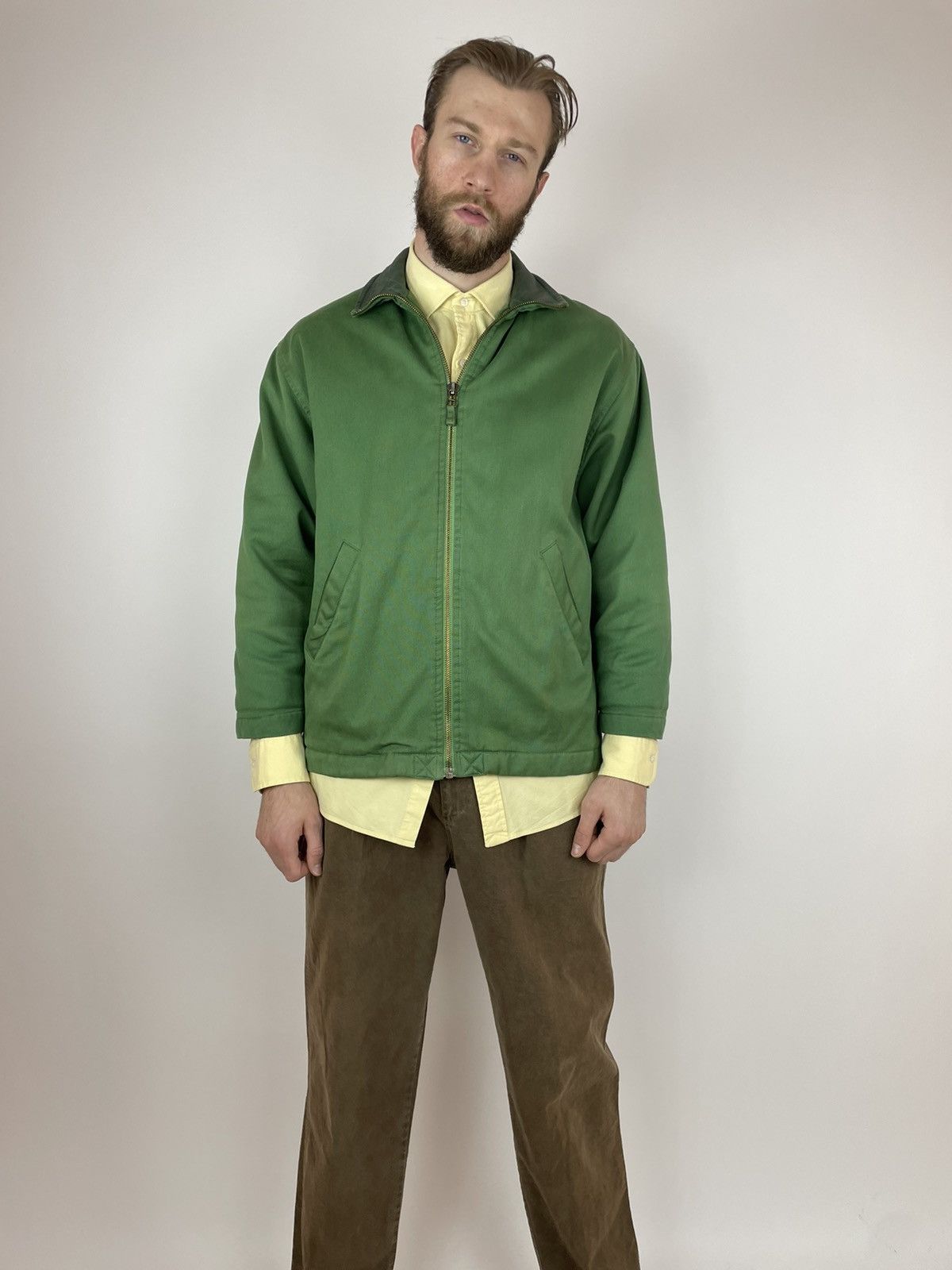 Vintage Mens CECIL Vintage Jacket Canvas workwear 90’s LL BEAN STYLE Size US M / EU 48-50 / 2 - 6 Thumbnail