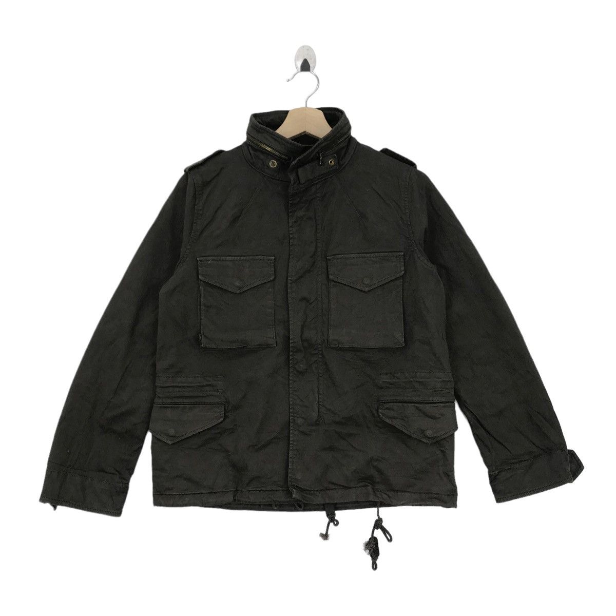 Japanese Brand Vintage UPPER HIGHTS Fatigue Jacket Military Style Japanese Size US S / EU 44-46 / 1 - 1 Thumbnail