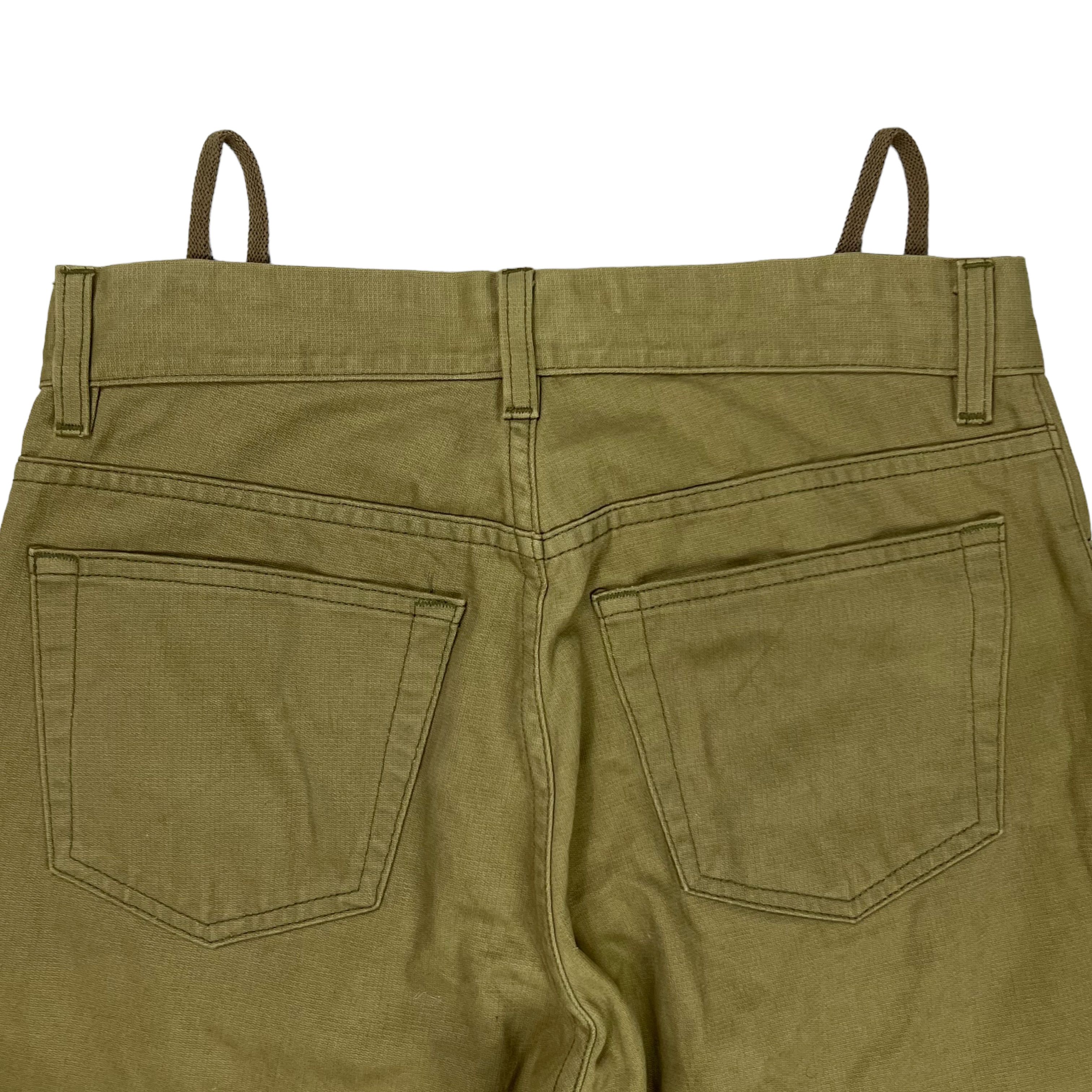 Helmut Lang Archival 1998 Military Khaki Cargo Shorts Size US 32 / EU 48 - 7 Thumbnail