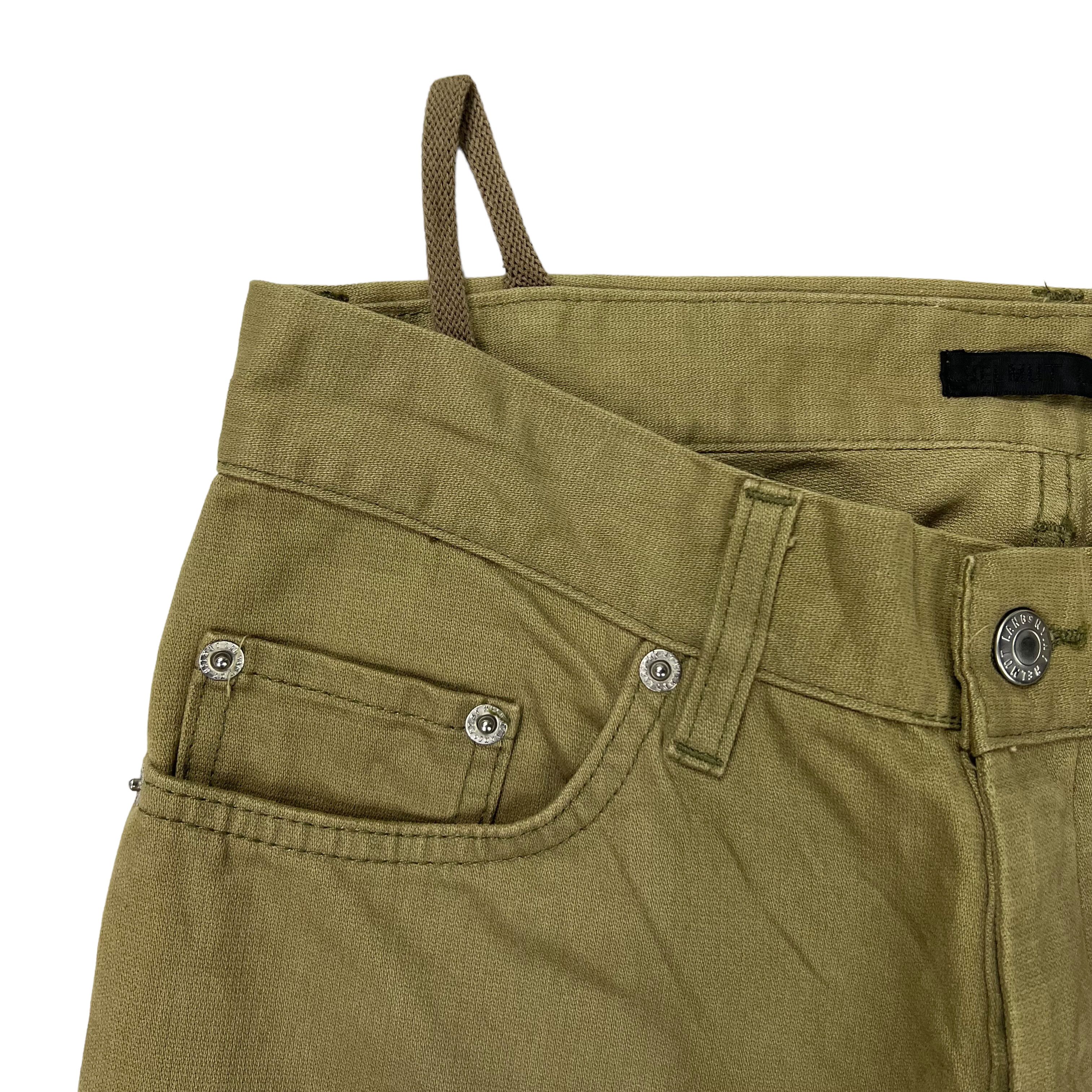 Helmut Lang Archival 1998 Military Khaki Cargo Shorts Size US 32 / EU 48 - 5 Thumbnail