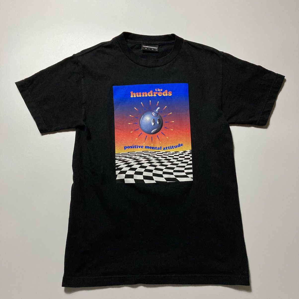The Hundreds the hundreds positive mental attitude tee Size US S / EU 44-46 / 1 - 1 Thumbnail
