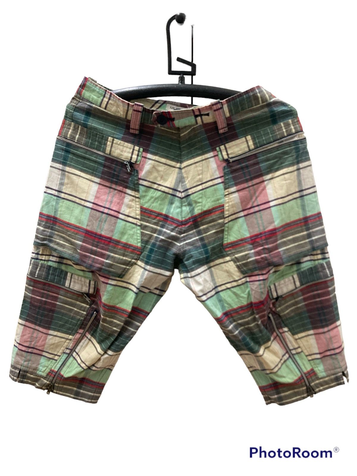 Milk boy zipper pants