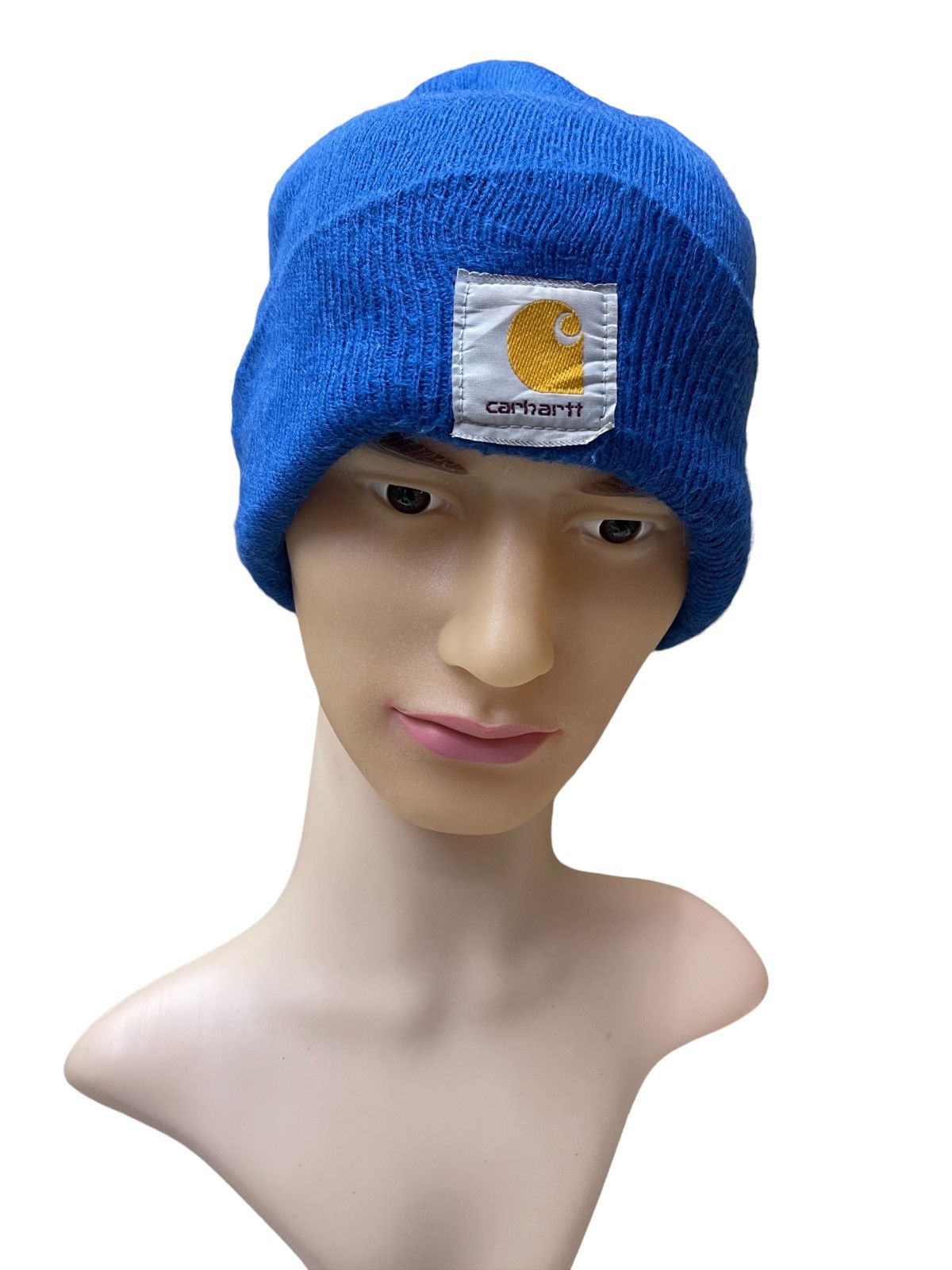 Carhartt × Carhartt Wip × Vintage Vintage Carhartt Usa Blue Beanie / Snowcap Size ONE SIZE - 2 Thumbnail