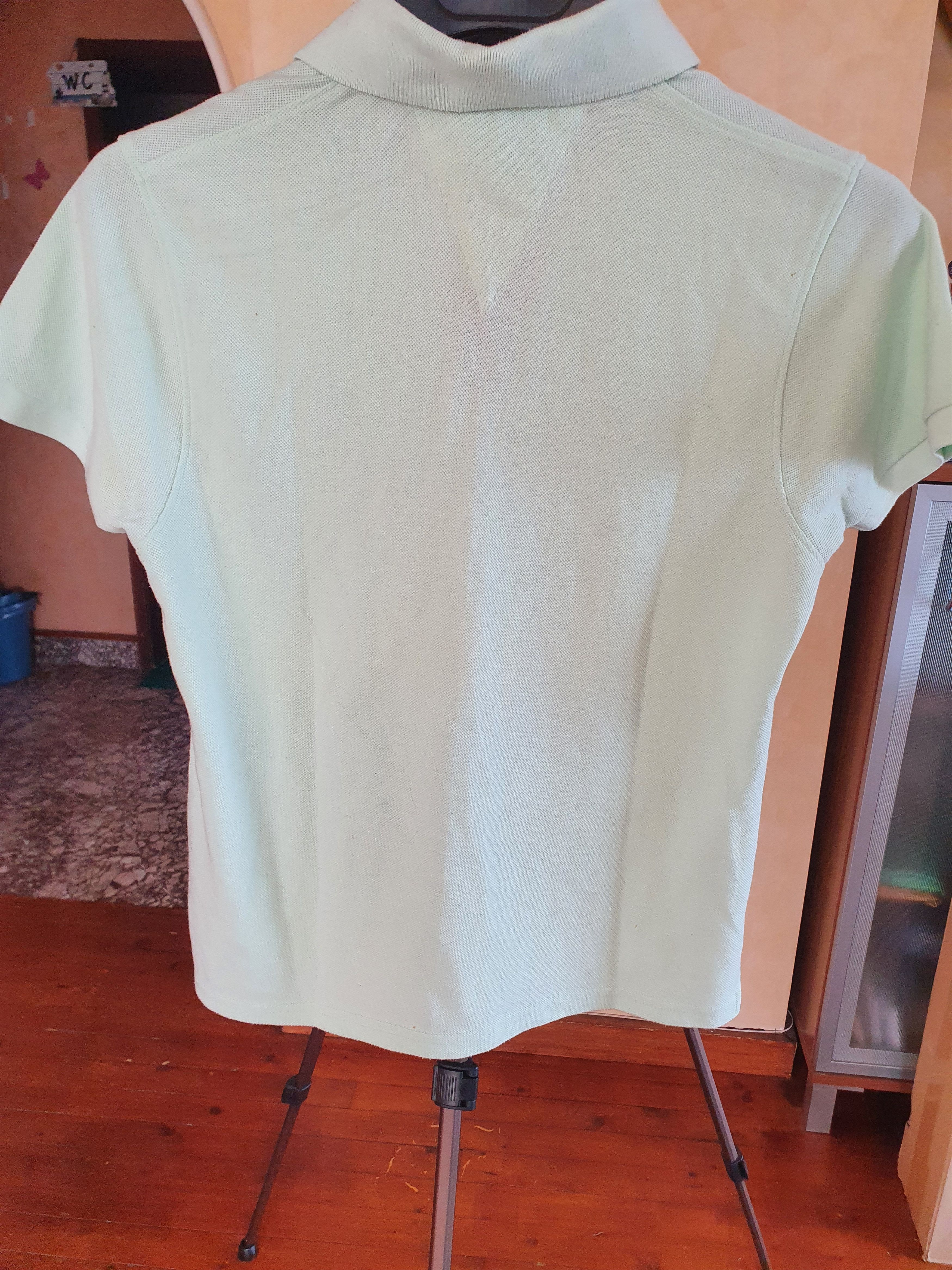Tommy Hilfiger × Vintage Tommy Hilfiger Vtg Women's Made in USA polo tee,sz M? Size M / US 6-8 / IT 42-44 - 8 Thumbnail