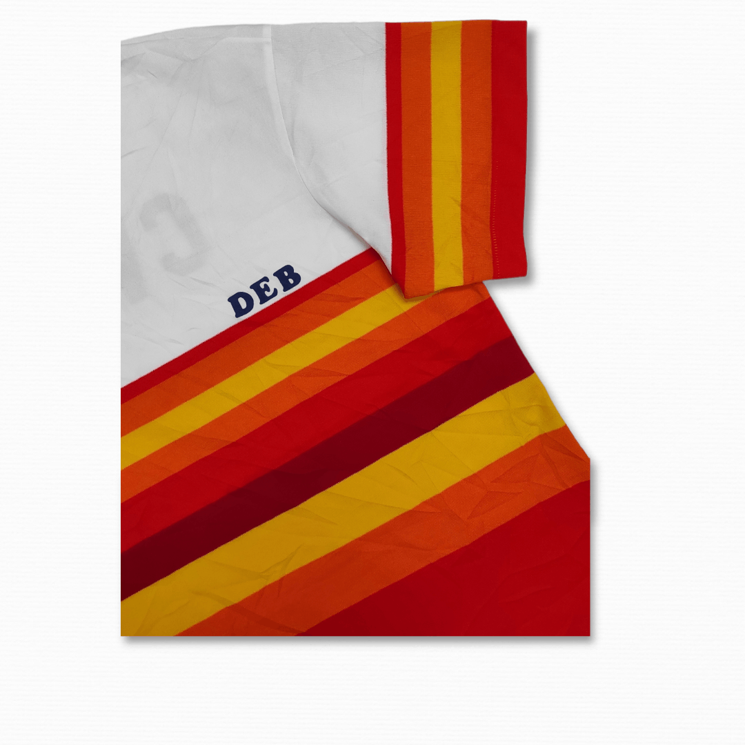 Majestic vintage 70's Majestic sandknit ultra rainbow stripes jersey Size US XL / EU 56 / 4 - 5 Thumbnail