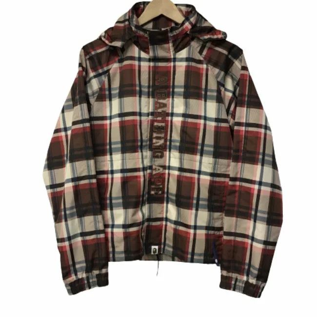 Light Jackets Multicolor Check Logo Mountain Parka