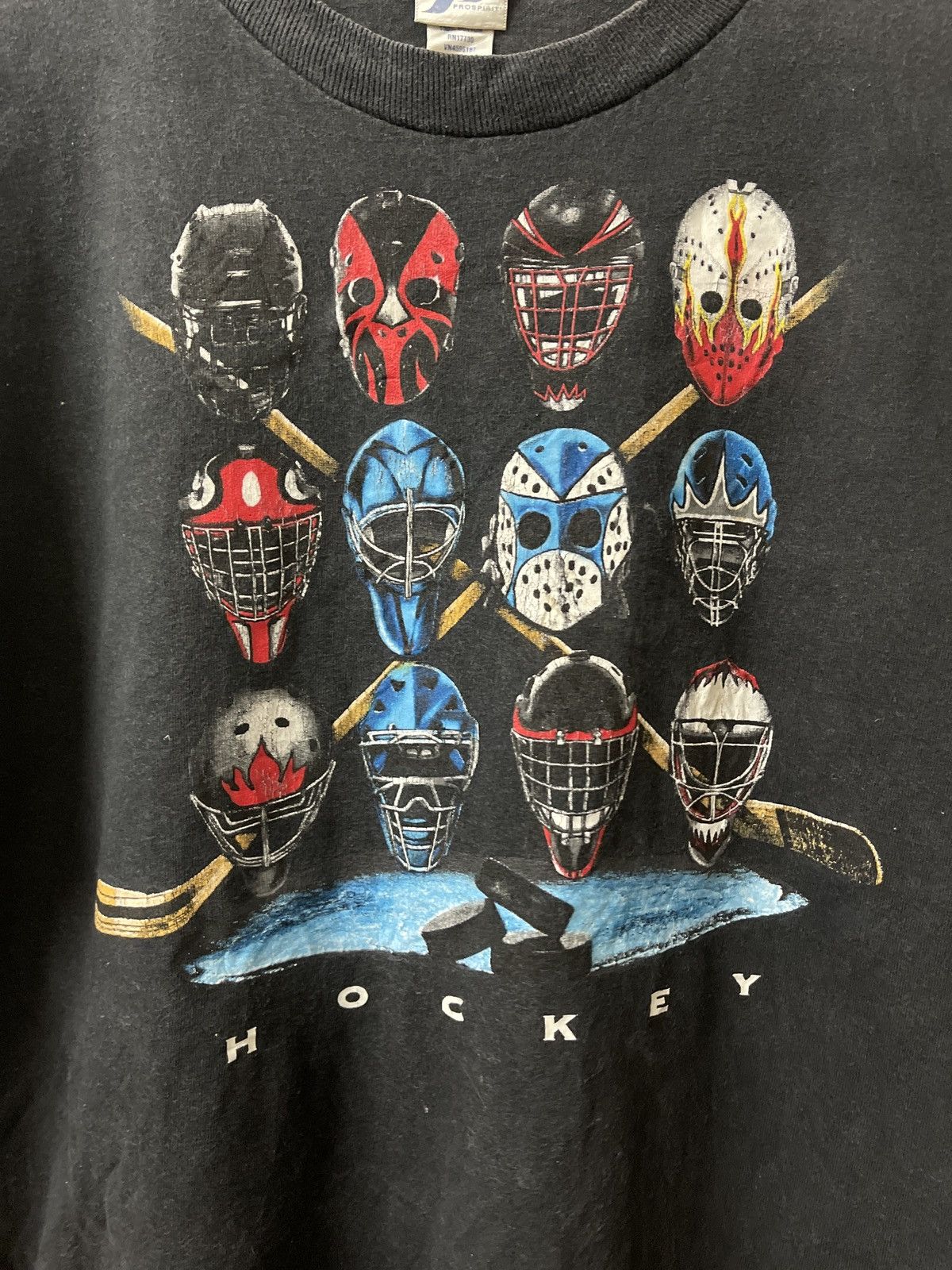 NHL VINTAGE HOCKEY ICE TEE VERY RARE Size US XL / EU 56 / 4 - 2 Thumbnail
