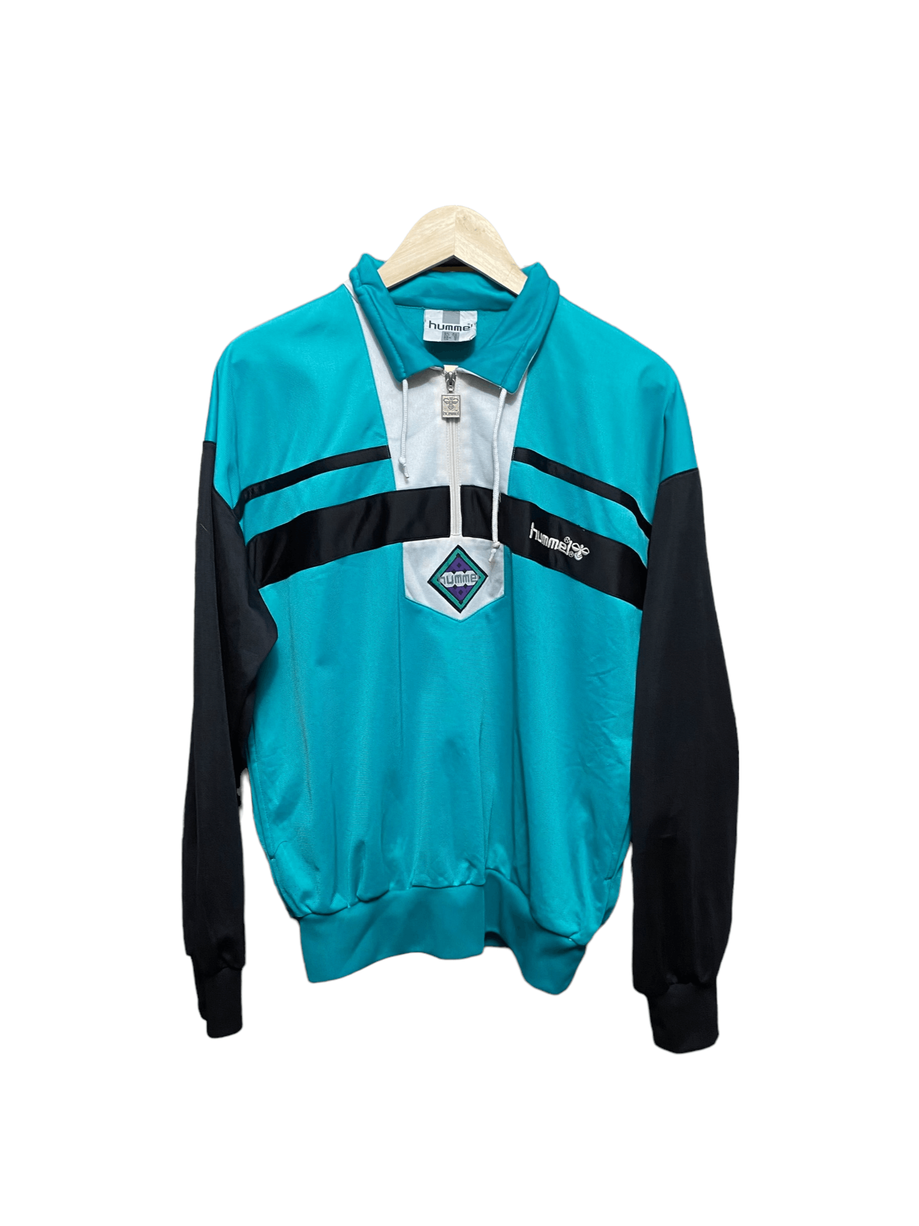 Hummel × Vintage Hummel 80s' 90s' vintage full zip sweatshirt, size M Size US M / EU 48-50 / 2 - 1 Thumbnail