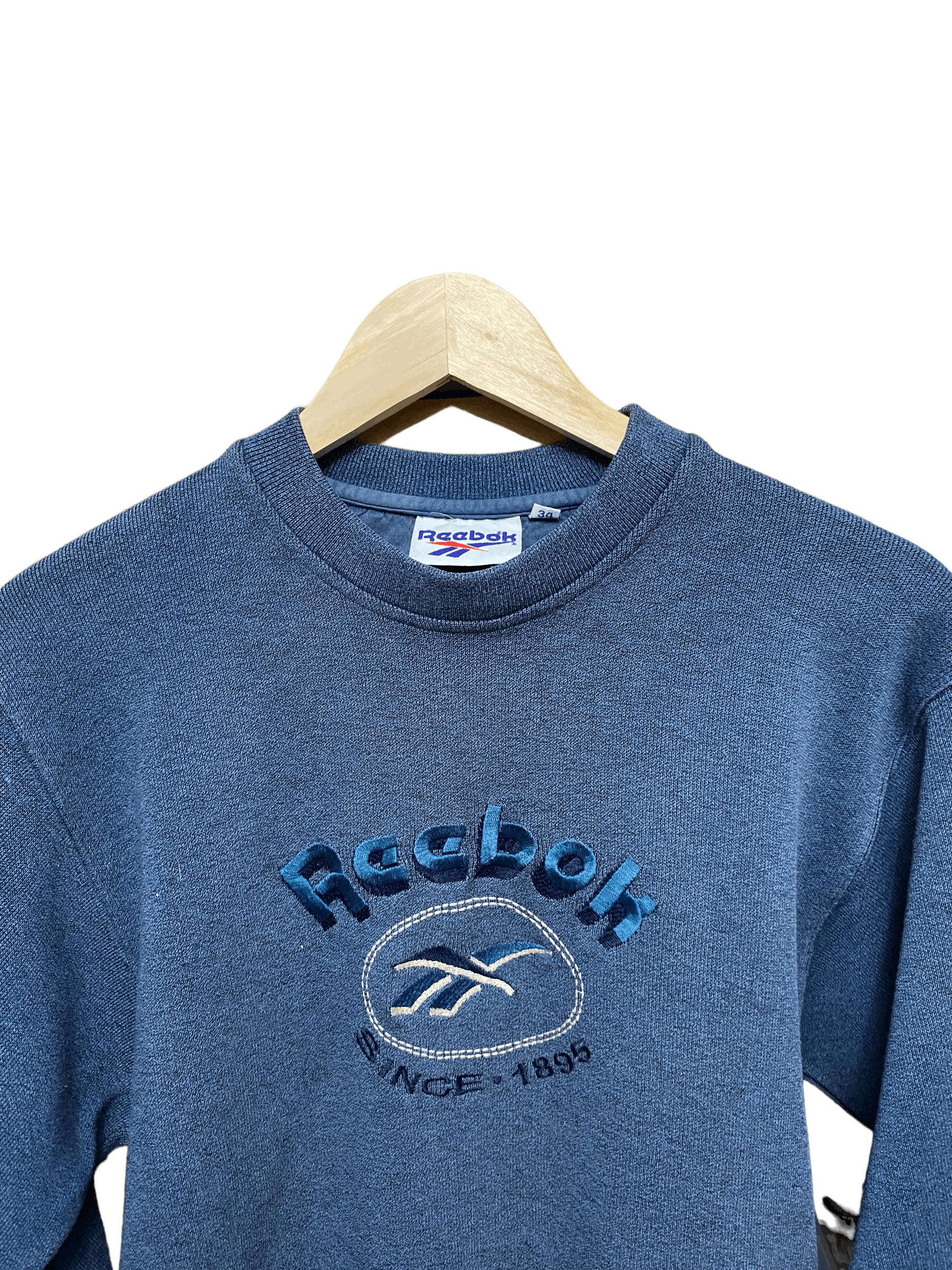 Reebok × Vintage Reebok vintage spellout crewneck 80s' 90s' size M Size US M / EU 48-50 / 2 - 2 Thumbnail