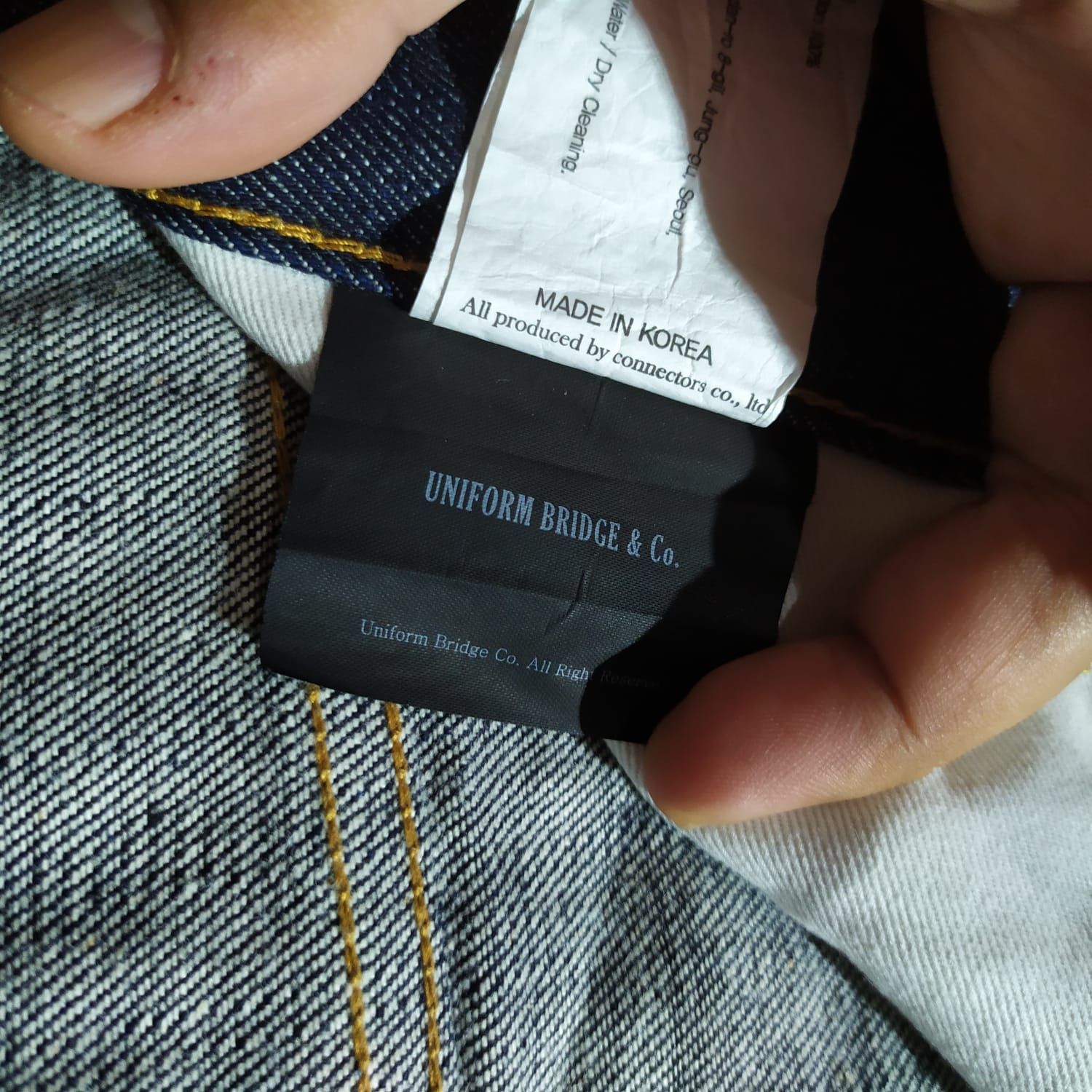 Uniform Bridge Uniform Bridge Selvedge Indigo Deep Size US 34 / EU 50 - 8 Thumbnail