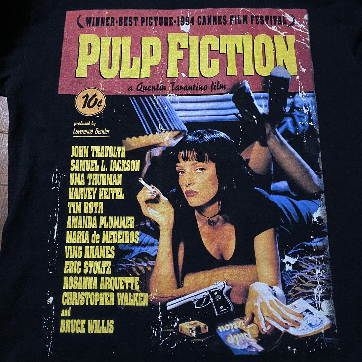 Pulp Fiction Bootleg Tees Reprint