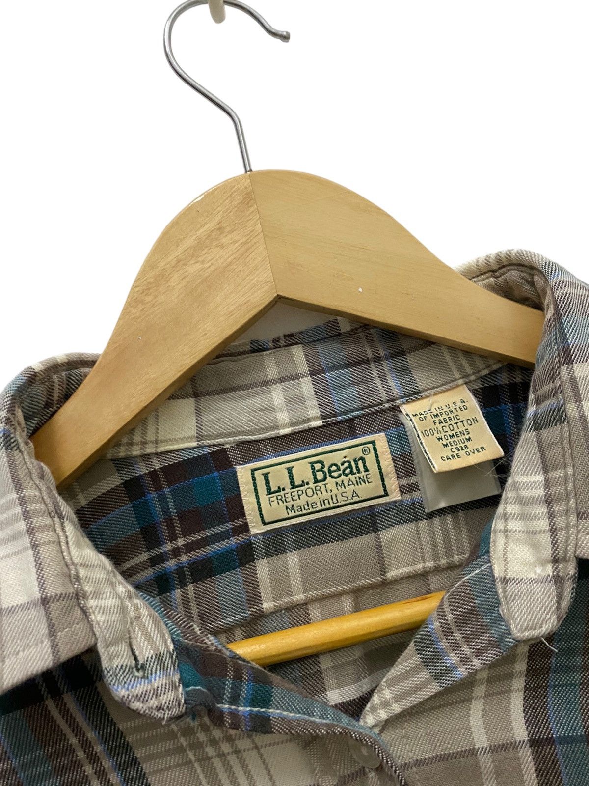 L.L. Bean × Vintage Vintage LL Bean Flannel Size M / US 6-8 / IT 42-44 - 2 Thumbnail
