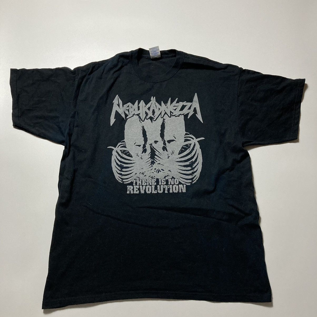 Band Tees nebukadnezza there is no revolution trash metal rock band Size US XL / EU 56 / 4 - 1 Thumbnail