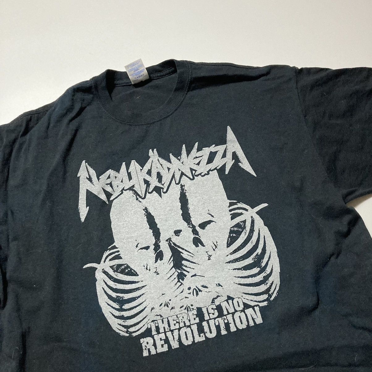 Band Tees nebukadnezza there is no revolution trash metal rock band Size US XL / EU 56 / 4 - 2 Thumbnail