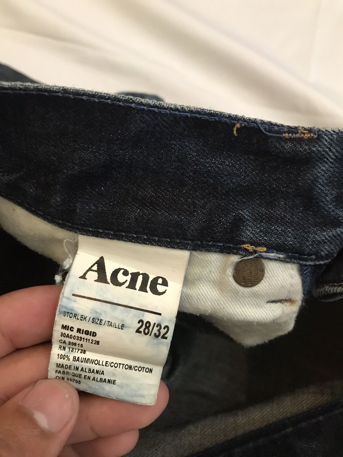 Acne Studios acne studio jeans distressa Size US 28 / EU 44 - 6 Thumbnail