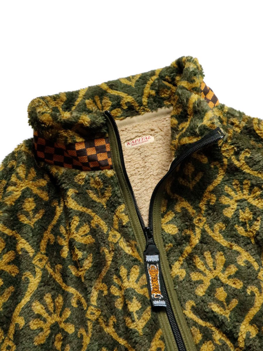 Kapital Kapital Yosemite arabesque pattern fleece Jacket Size US M / EU 48-50 / 2 - 5 Thumbnail