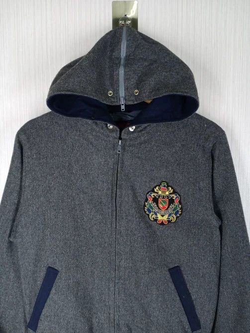 McGregor Rare Vintage McGregor Zip Up Wool Hoodie Jacket Size US M / EU 48-50 / 2 - 1 Thumbnail