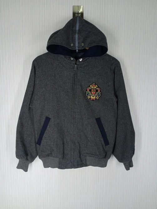 McGregor Rare Vintage McGregor Zip Up Wool Hoodie Jacket Size US M / EU 48-50 / 2 - 2 Thumbnail