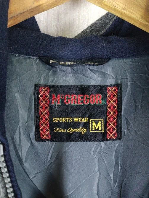 McGregor Rare Vintage McGregor Zip Up Wool Hoodie Jacket Size US M / EU 48-50 / 2 - 5 Thumbnail