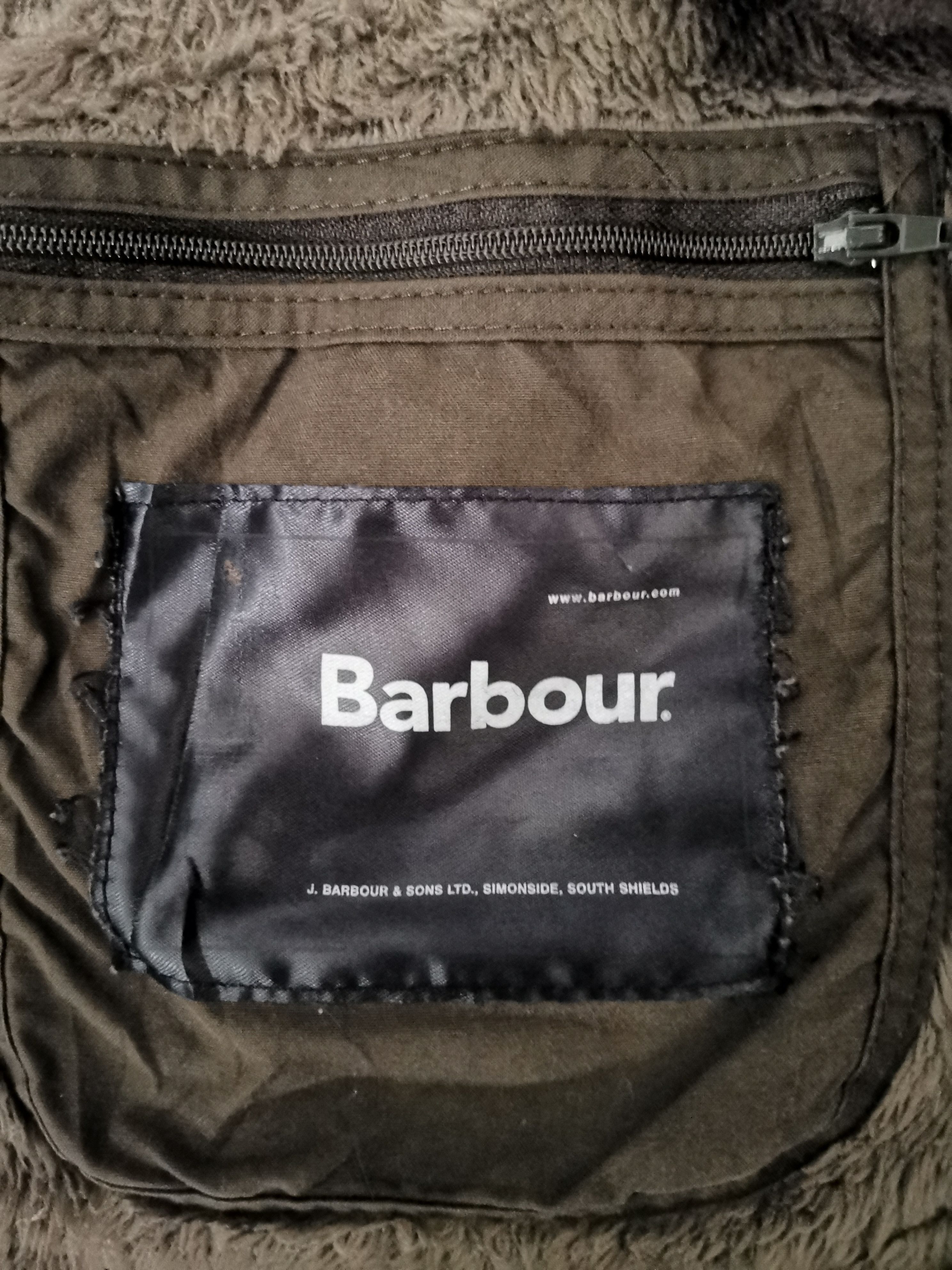 Barbour × Vintage 🔥Vintage Barbour Fleece Gilet Vest Size US S / EU 44-46 / 1 - 10 Thumbnail