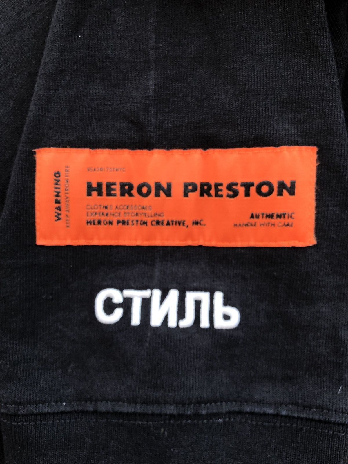 Heron Preston Heron Preston CTNMB Turtleneck Sweatshirt Size US L / EU 52-54 / 3 - 4 Thumbnail