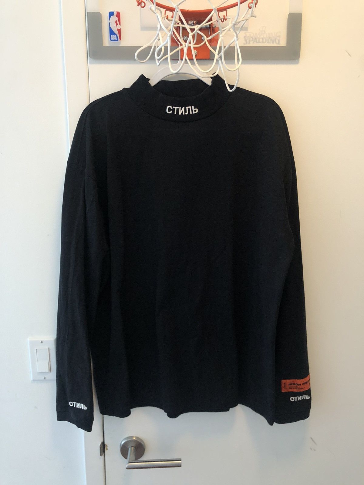 Heron Preston Heron Preston CTNMB Turtleneck Sweatshirt Size US L / EU 52-54 / 3 - 1 Thumbnail