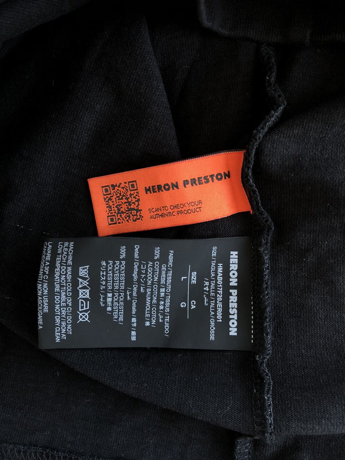 Heron Preston Heron Preston CTNMB Turtleneck Sweatshirt Size US L / EU 52-54 / 3 - 7 Thumbnail