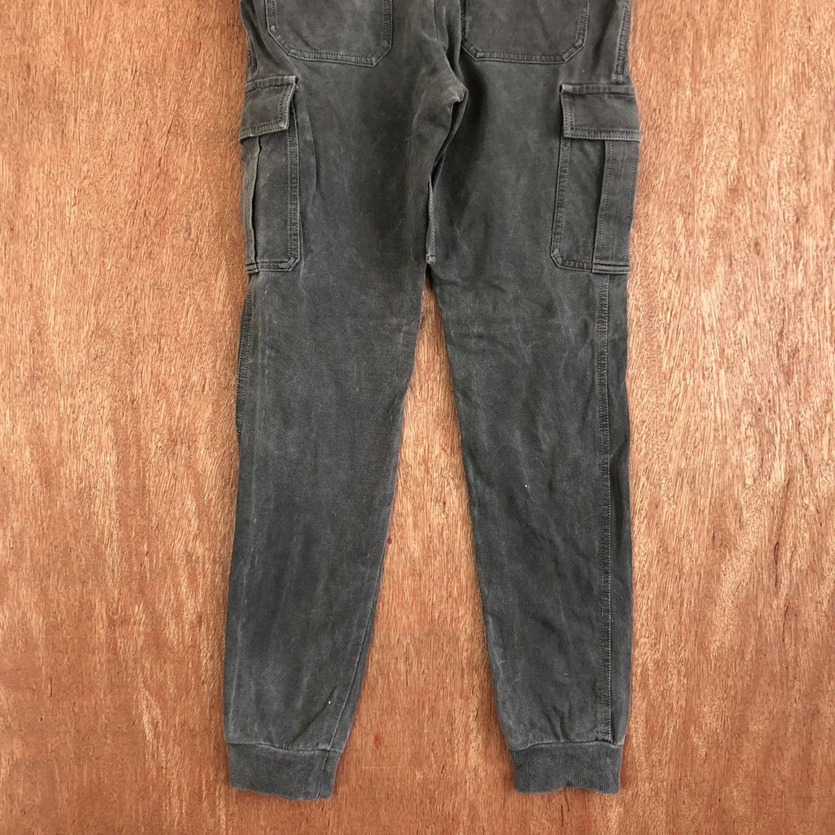 Japanese Brand D Japan Black Faded Multipocket Tactical Cargo Pants #c1128 Size 25" / US 0 / IT 36 - 9 Thumbnail