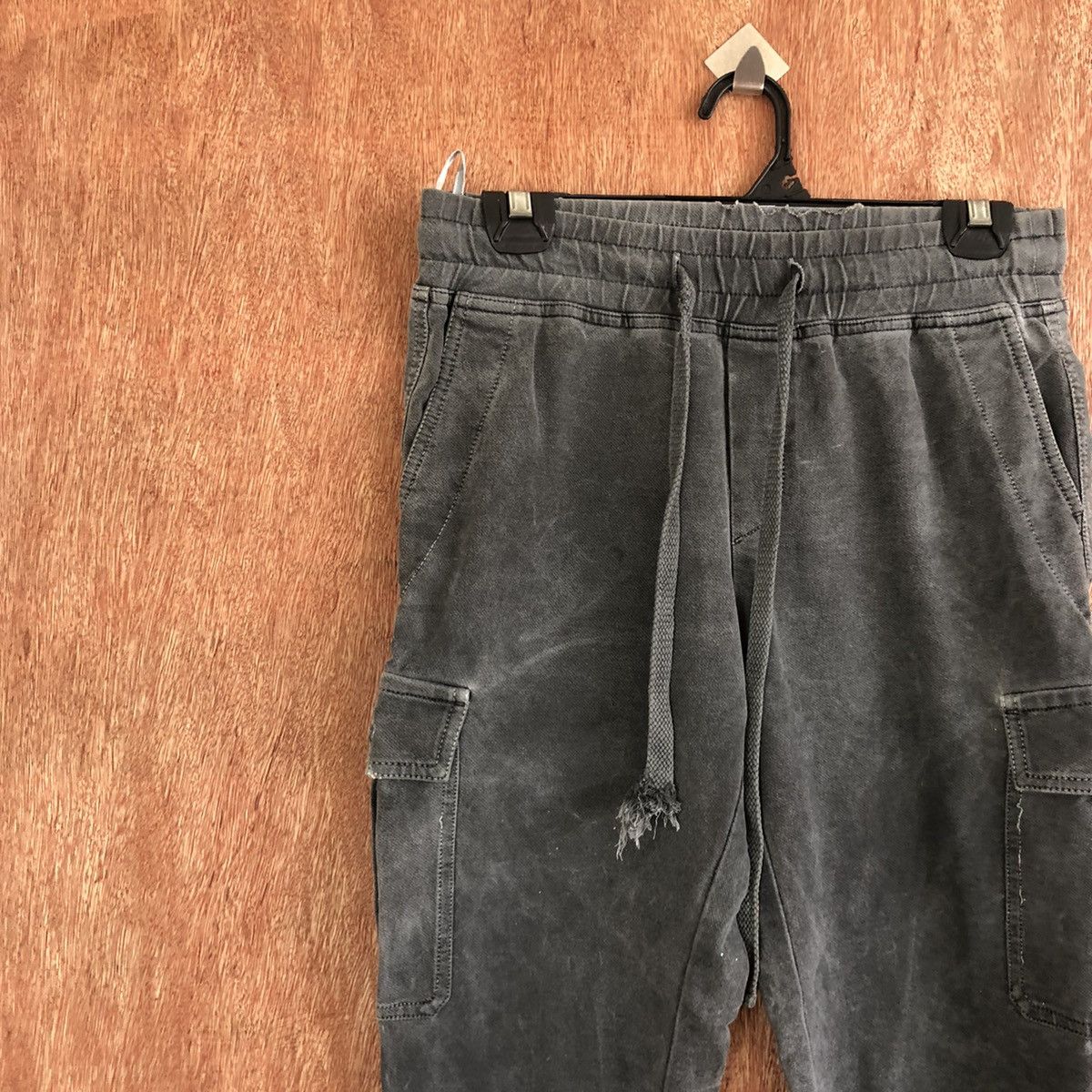 Japanese Brand D Japan Black Faded Multipocket Tactical Cargo Pants #c1128 Size 25" / US 0 / IT 36 - 6 Thumbnail