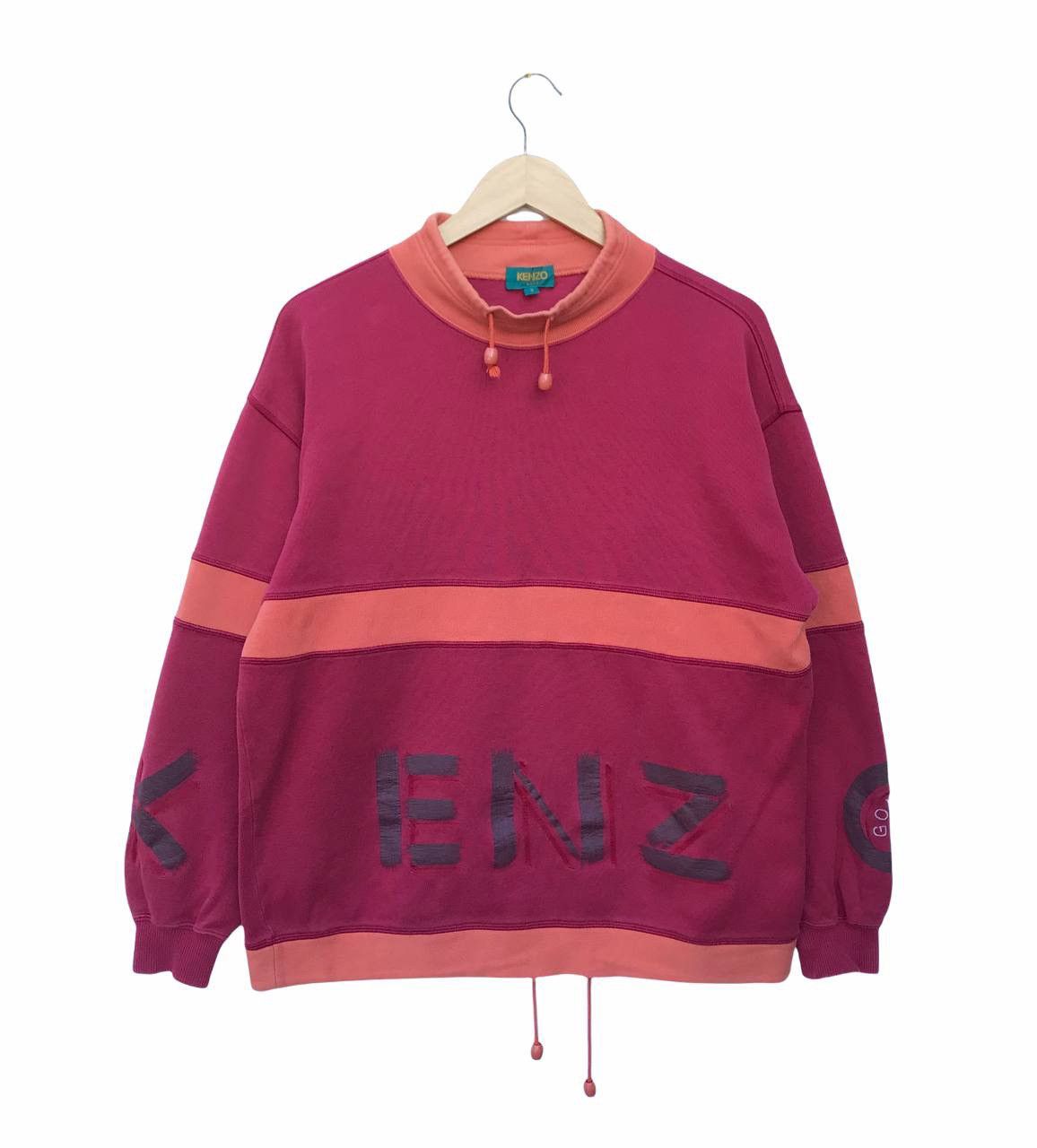 Kenzo Kenzo Spellout Pullover Size US M / EU 48-50 / 2 - 1 Thumbnail