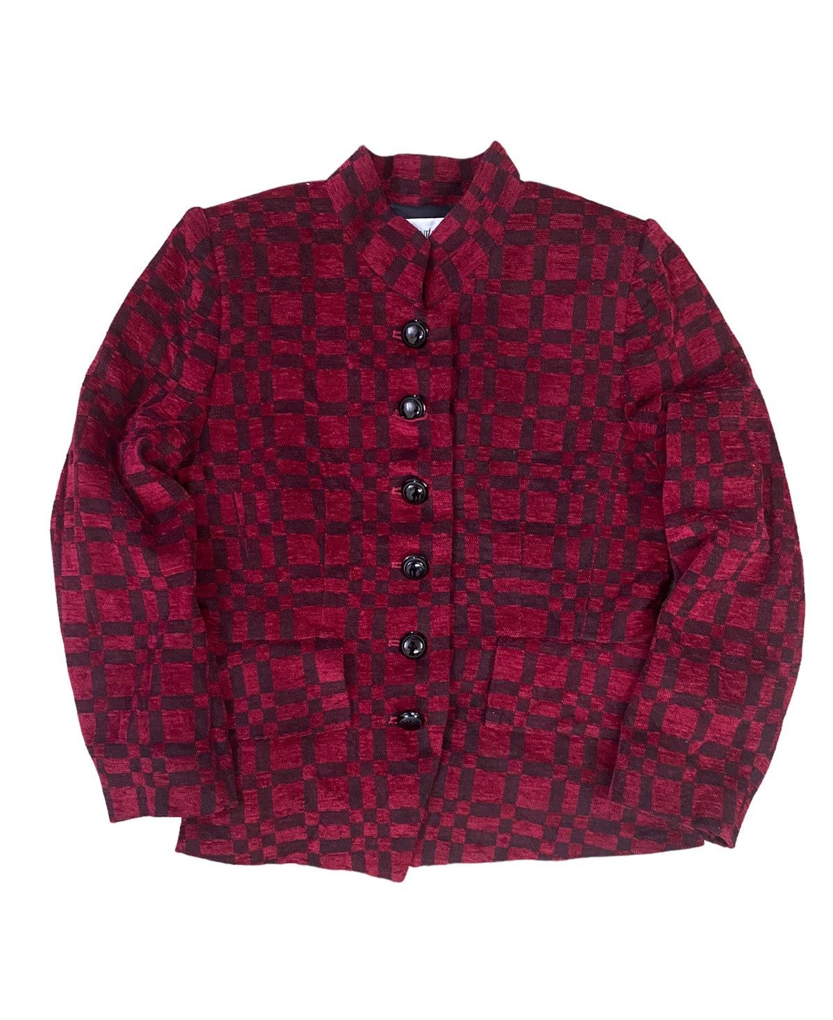 Vintage Yves Saint Laurent Checkered Jacket