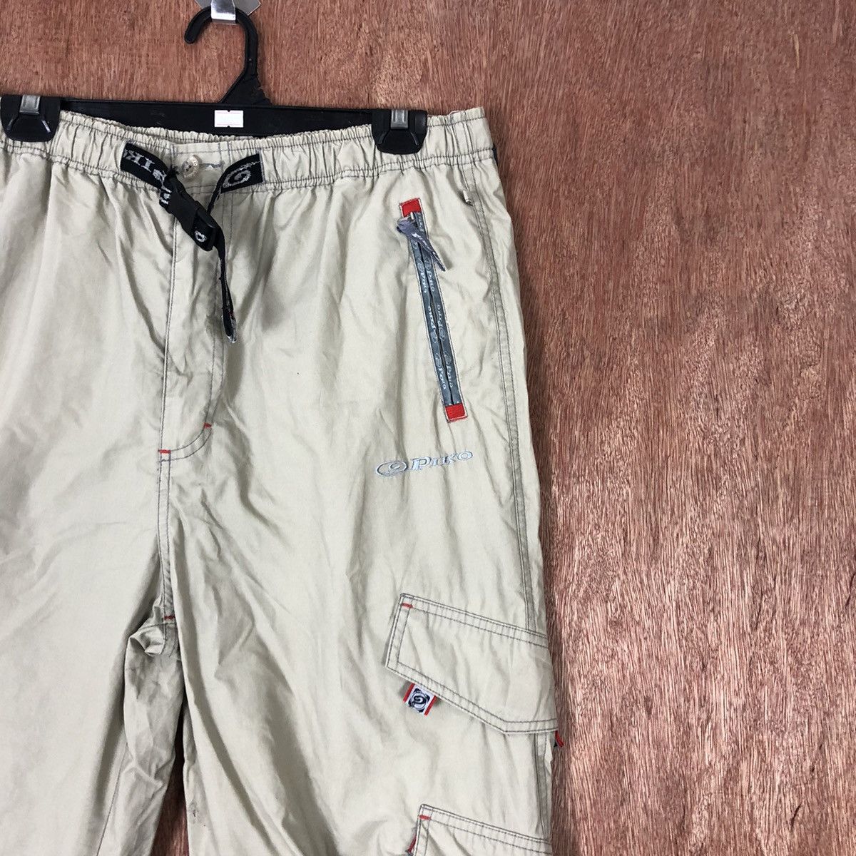 Japanese Brand D Piko Brown Multipocket hiking track Cargo Pants #c1118 Size US 30 / EU 46 - 5 Thumbnail