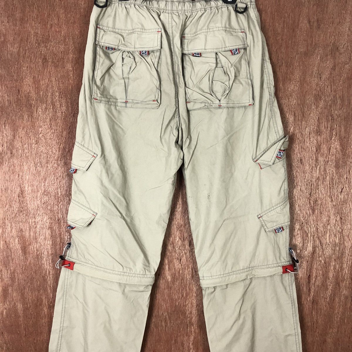 Japanese Brand D Piko Brown Multipocket hiking track Cargo Pants #c1118 Size US 30 / EU 46 - 16 Thumbnail