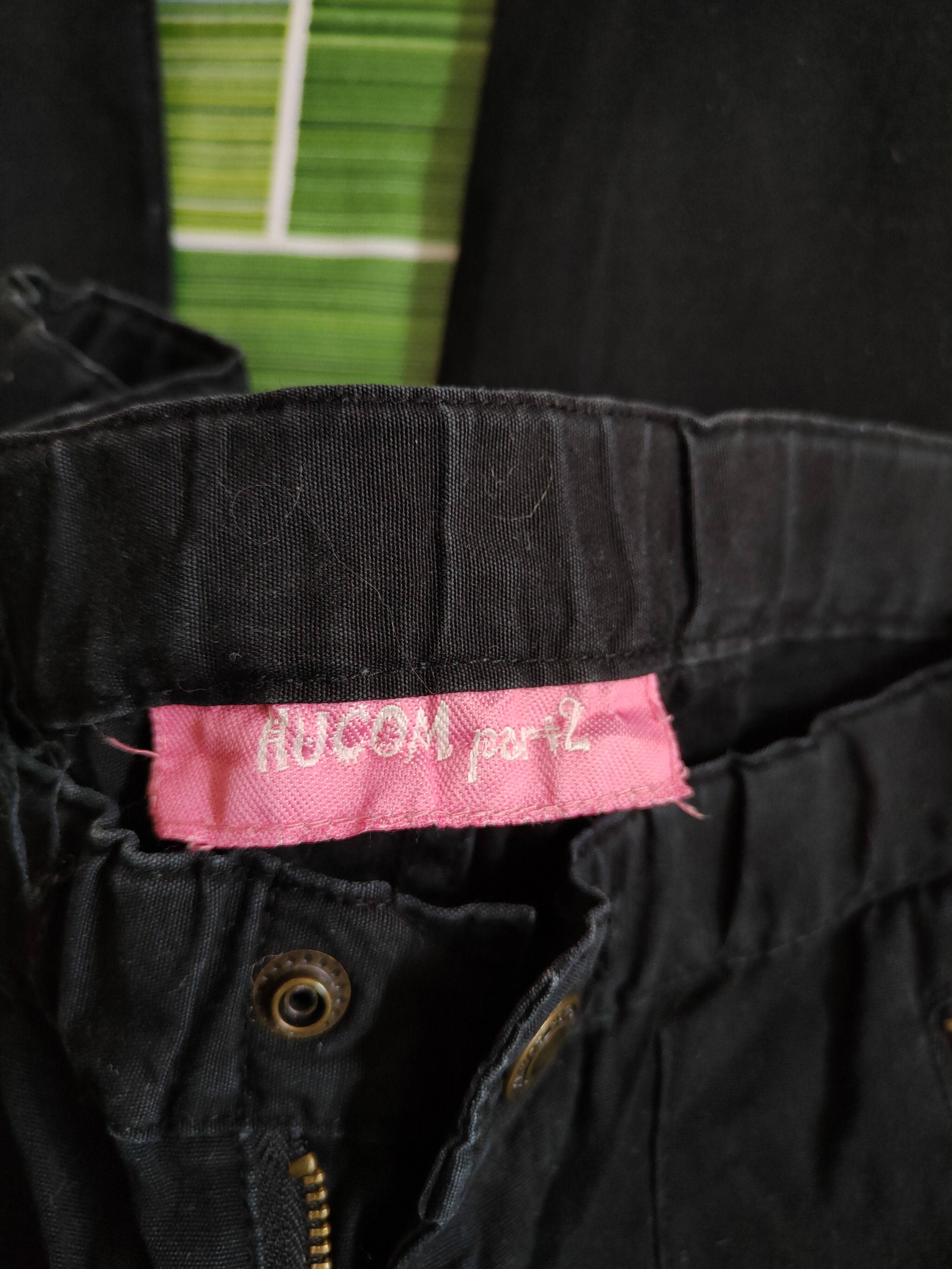 Japanese Brand × Vintage Hucom part 2 Black Multi Pocket Tactical Cargo Pants #S488 Size 28" / US 6 / IT 42 - 13 Thumbnail