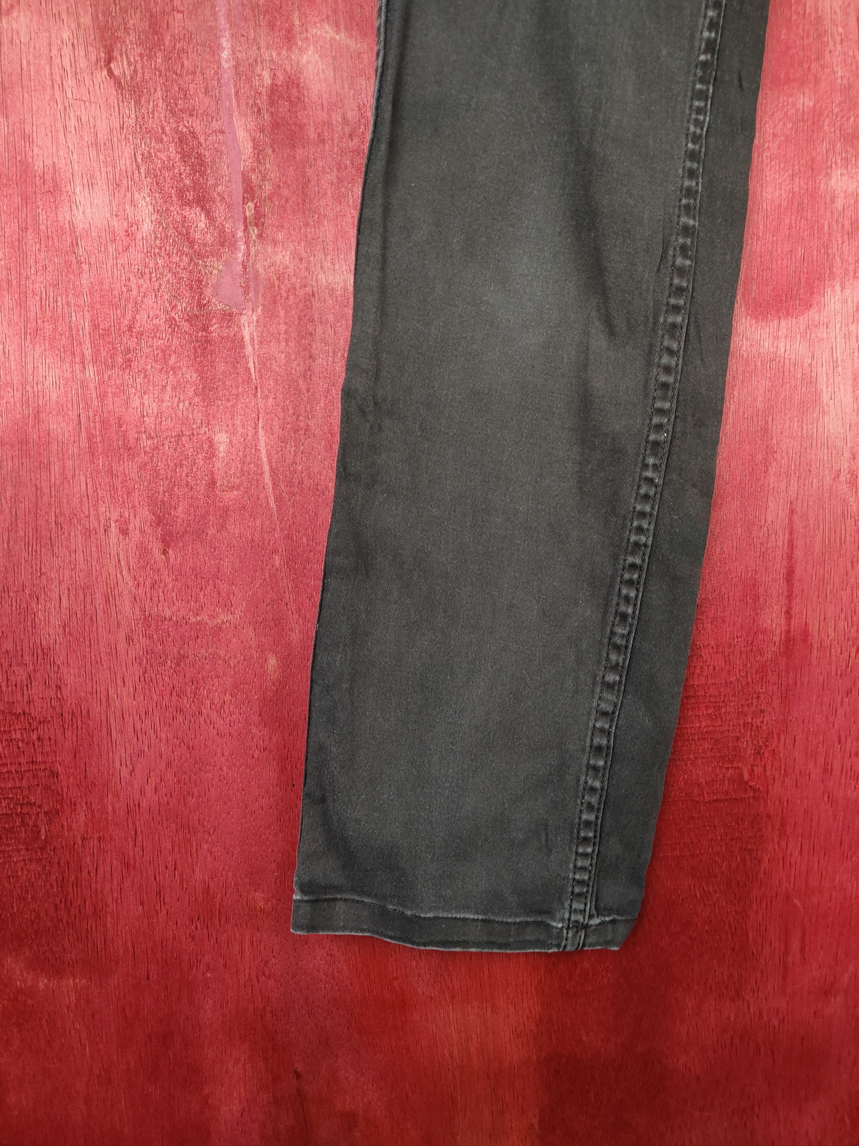 Faded Glory × Japanese Brand Shuca Black Multi Pocket Tactical Cargo Pants #S484 Size US 29 - 4 Thumbnail
