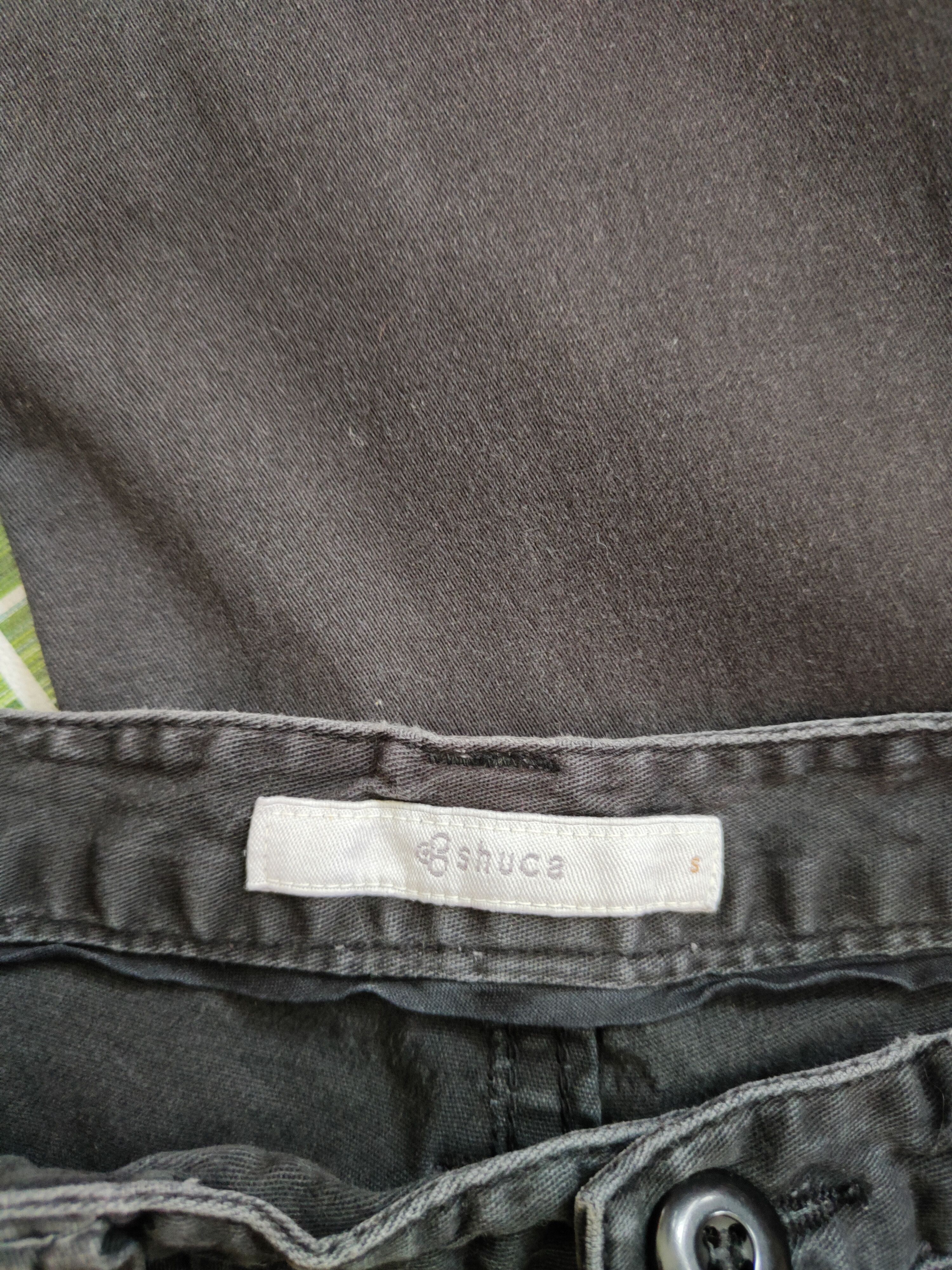 Faded Glory × Japanese Brand Shuca Black Multi Pocket Tactical Cargo Pants #S484 Size US 29 - 13 Thumbnail