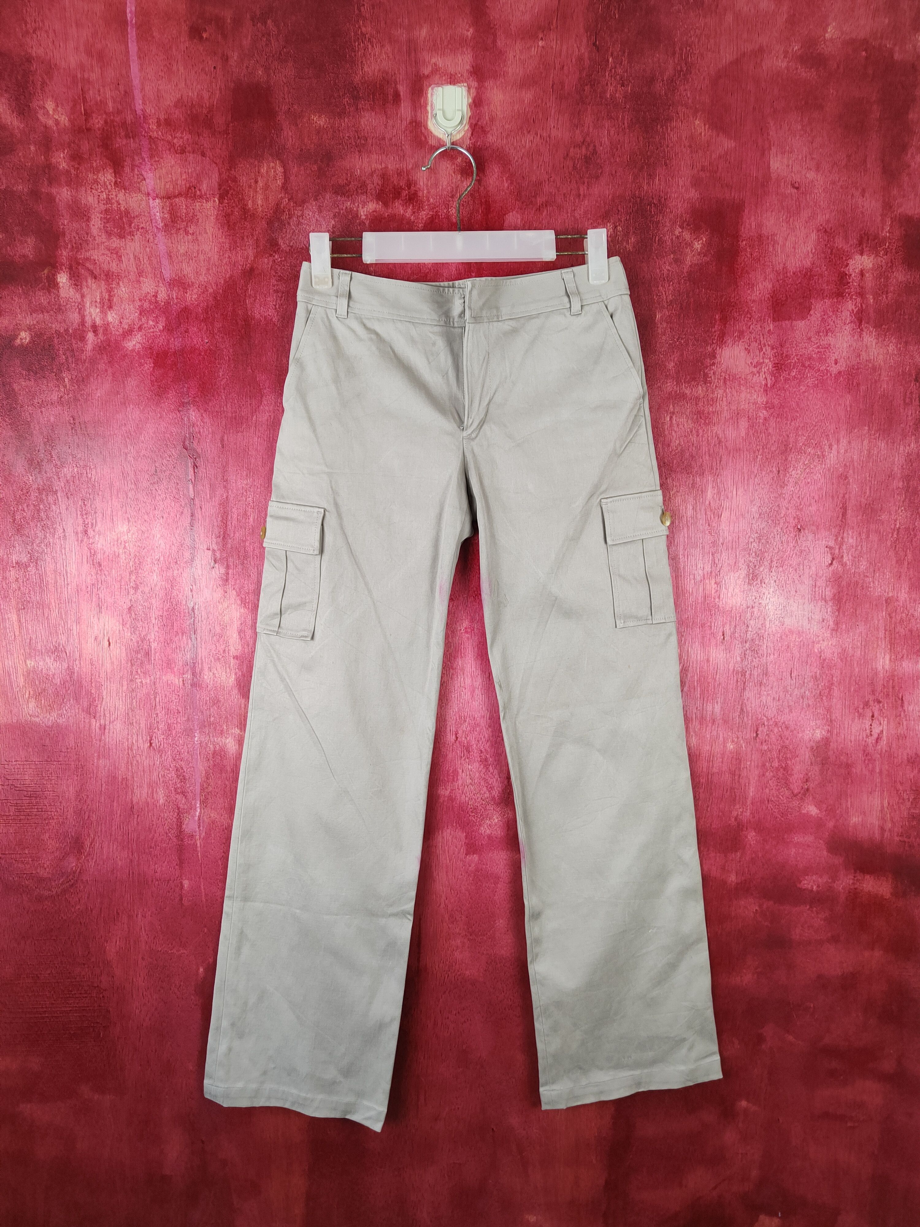 image of Vintage Totalite' Gray Multi Pocket Tactical Cargo Pants S457 in Grey, Women's (Size 25)